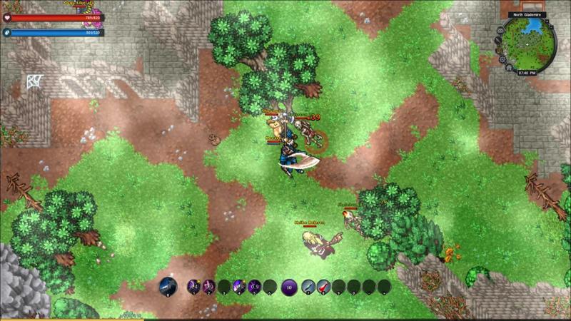 Modyfikacje interfejsu Tibia