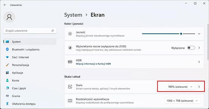 Konfiguracja wielu monitorów