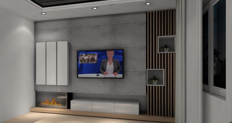 Stylowe pomysły na aranżację ściany z telewizorem, które odmienią Twój salon