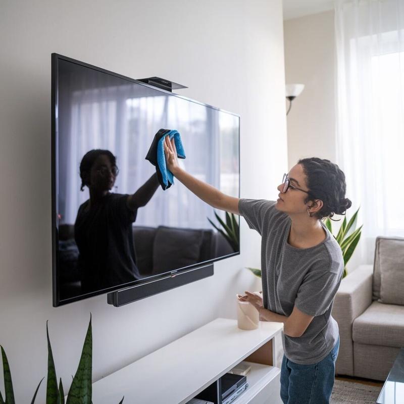 Jak czyścić ekran TV