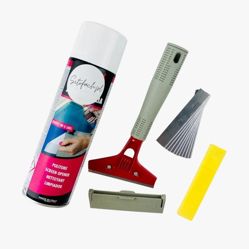 Krok po kroku czyszczenie ekranu