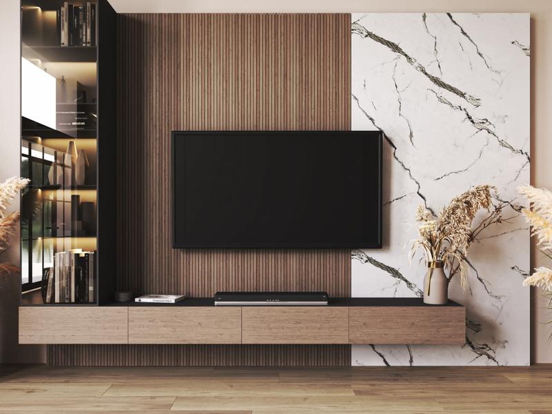 Stylowe meble pod telewizorem