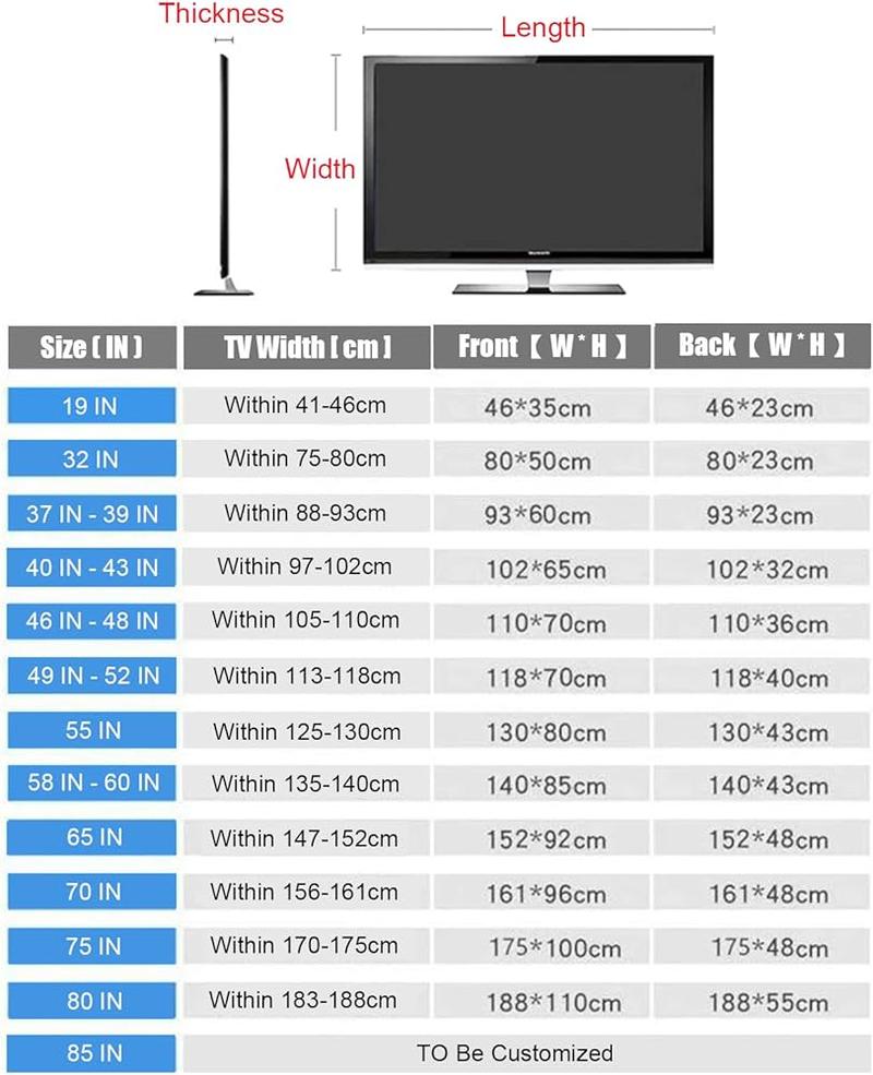 Zrozumienie specyfikacji telewizora 80 cm