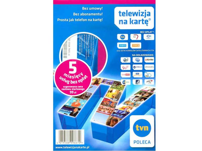 Zasilenie konta telewizyjnego