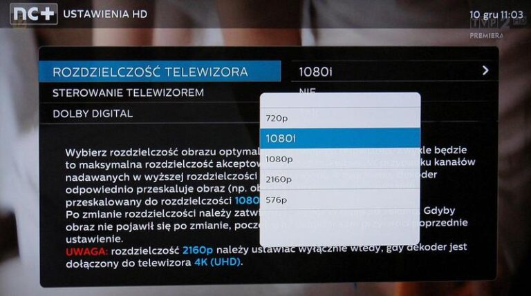 Prosty sposób na zmianę rozdzielczości na pilocie NC+