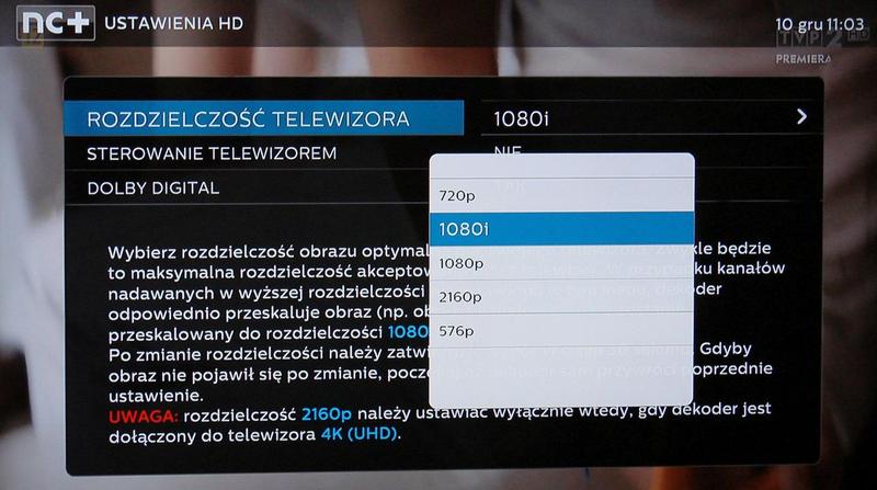 Prosty sposób na zmianę rozdzielczości na pilocie NC+