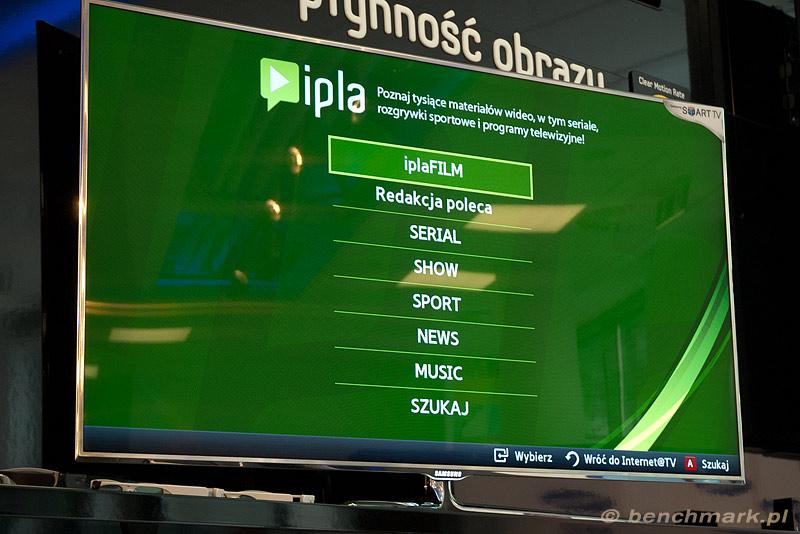 Widget iplaFILM w Samsung Smart TV