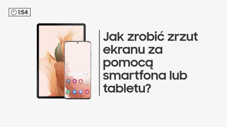 Jak łatwo zrobić zrzut ekranu na telefonie Samsung?