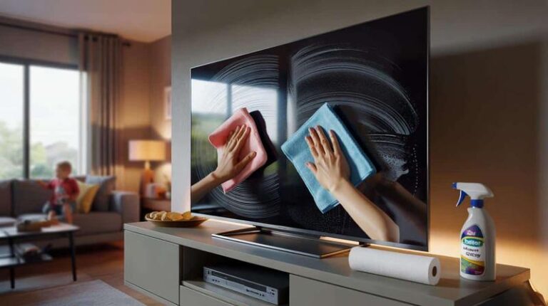 Skuteczne metody, jak wyczyścić ekran telewizora LED bez zarysowań